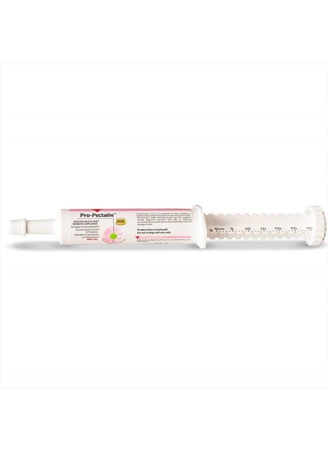 Vetoquinol Pro-Pectalin Oral Paste for Dogs & Cats – 30cc, Chicken Flavor – Helps Reduce Occasional Loose Stool & Diarrhea, Balance Gut pH, Support Normal Digestion & Intestinal Flora  - Image 1
