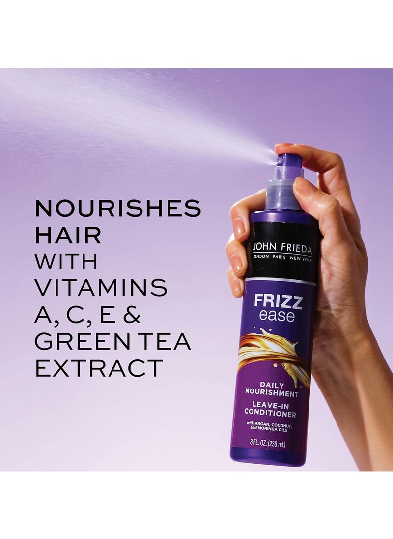 John Frieda - John Frieda Frizz-Ease Daily Nourishment Leave in Conditioning Spray 236ml - Image 1