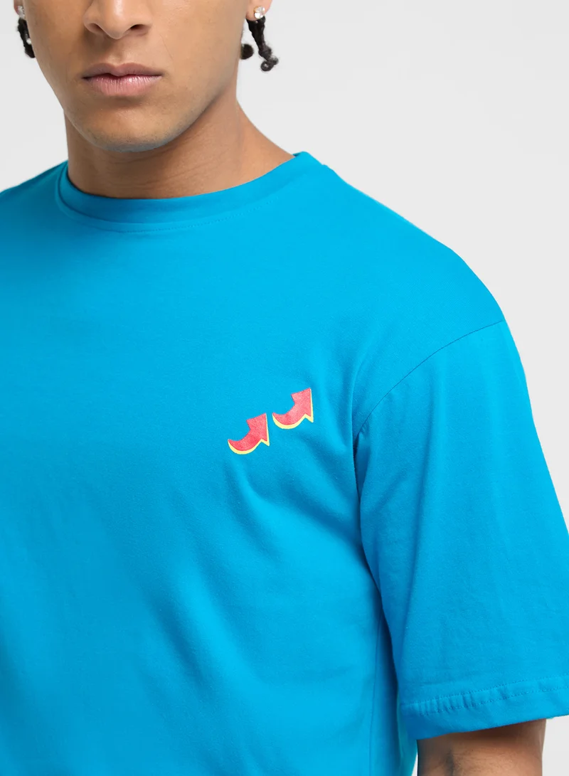 Seventy Five Oversized Graphic Tee