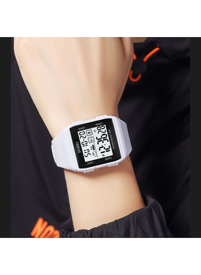 SKMEI - SKMEI 1960 sports watches Countdown double time watch alarm clock Chronograph table Digital watches 50 meters waterproof watch - Image 1