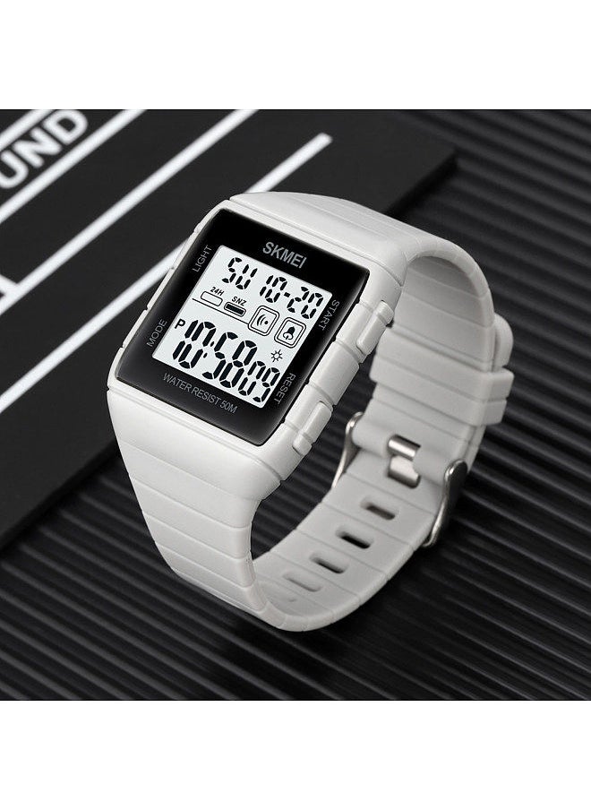 SKMEI - SKMEI 1960 sports watches Countdown double time watch alarm clock Chronograph table Digital watches 50 meters waterproof watch - Image 1