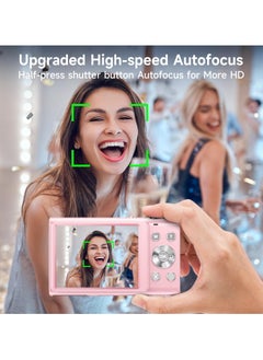 Milatech Digital Camera, Autofocus UHD 4K Vlogging Camera with 32GB Card, 48MP 16X Digital Zoom Digital Camera  - Image 2