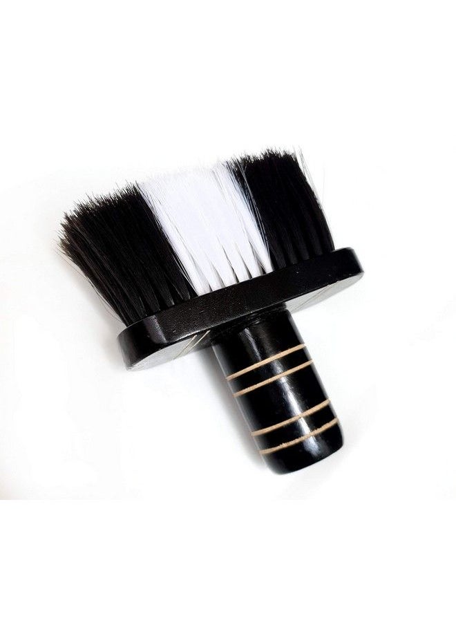 Foreign Holics - Neck Face Hair Duster Nylon Bristle (Black White) - Image 1