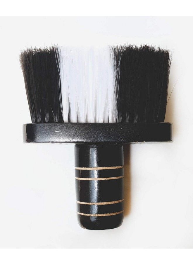 Foreign Holics - Neck Face Hair Duster Nylon Bristle (Black White) - Image 1