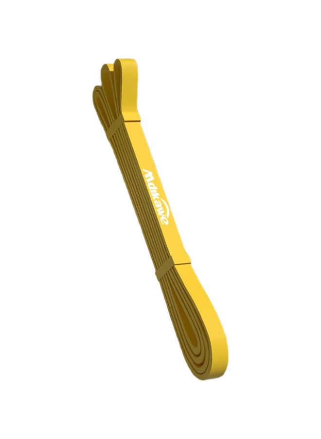 Mdikawe Weili Elastic Band Fitness Rope For Men And Women, Resistance Band For Rehabilitation, Pull-Up Assistance, Yoga Exercise, Yellow - Image 1