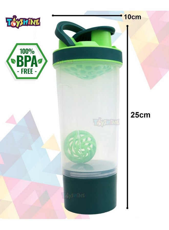 Spanker Spanker 24 Oz Leak Proof Mixer Cup with Blending Ball - Mixing Bottles for Protein Shakes,(Dark Green) SSTP  - Image 5