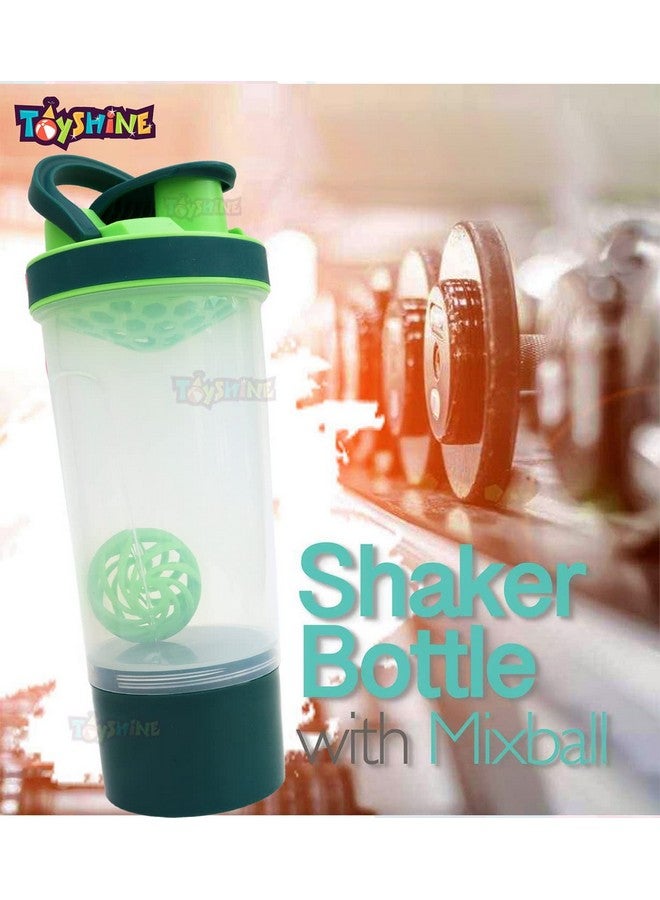 Spanker Spanker 24 Oz Leak Proof Mixer Cup with Blending Ball - Mixing Bottles for Protein Shakes,(Dark Green) SSTP  - Image 4