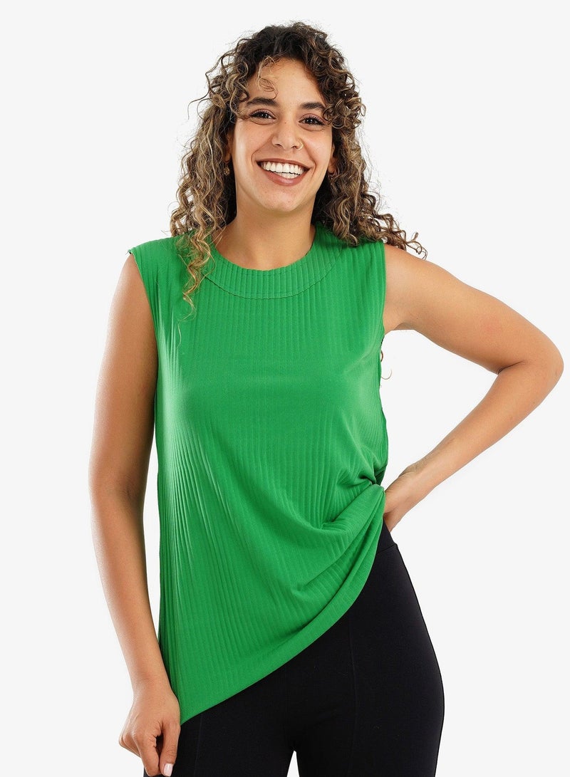 Carina pleated-sleeveless-blouse  - Image 1