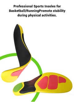 Generic Professional Sports Shoe Insoles - Enhanced Comfort & Support for Running, Basketball, Hiking (Available in S, M, L)  - Image 4