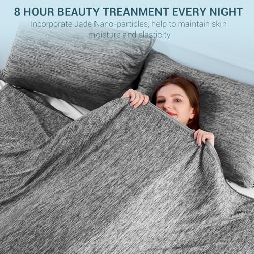 Elegear Revolutionary AC Cooling Blanket, Absorbs Heat to Keep Body Cool for Night Sweats, Double Sided Arc-Chill3.0 Cooling Fiber Q-Max>0.5, Lightweight Summer Cold Blankets - Image 5