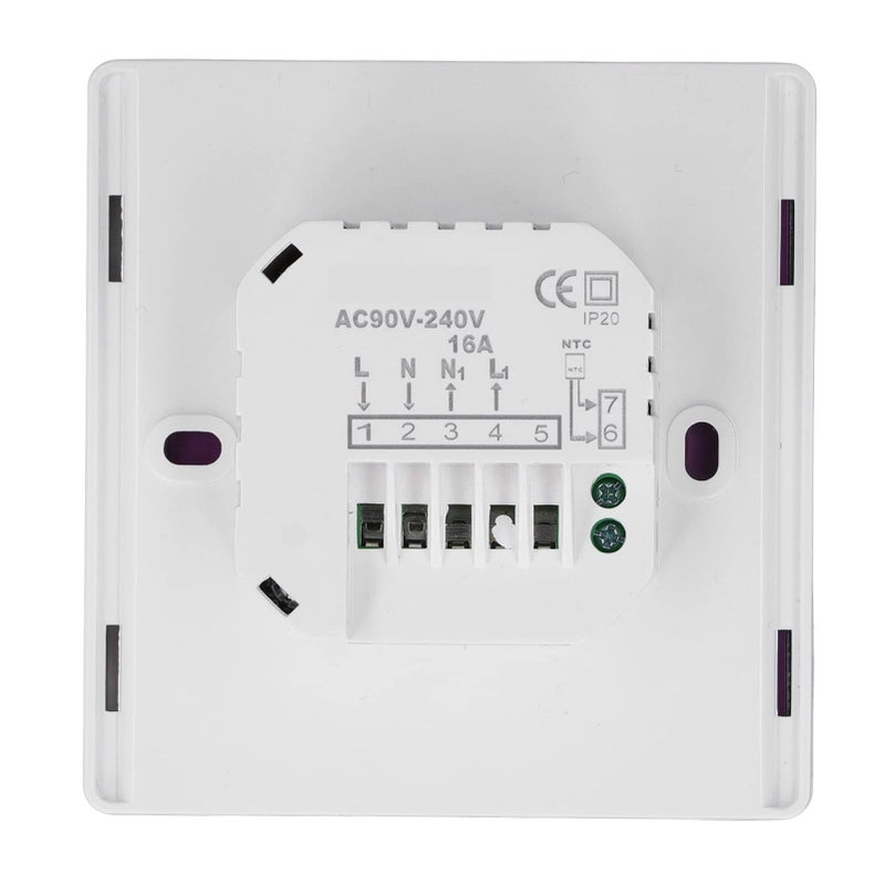 Programmable WiFi Thermostat Touch Screen 16A 90 240V 7 Day Scheduling Remote Control - Image 5