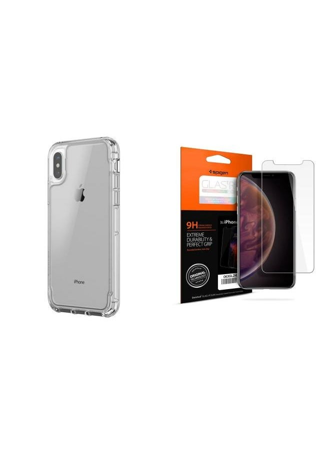 غريفين غطاء حماية شفاف لهاتف Apple iPhone X و شاشه حمايه مجانيًا  - Image 1