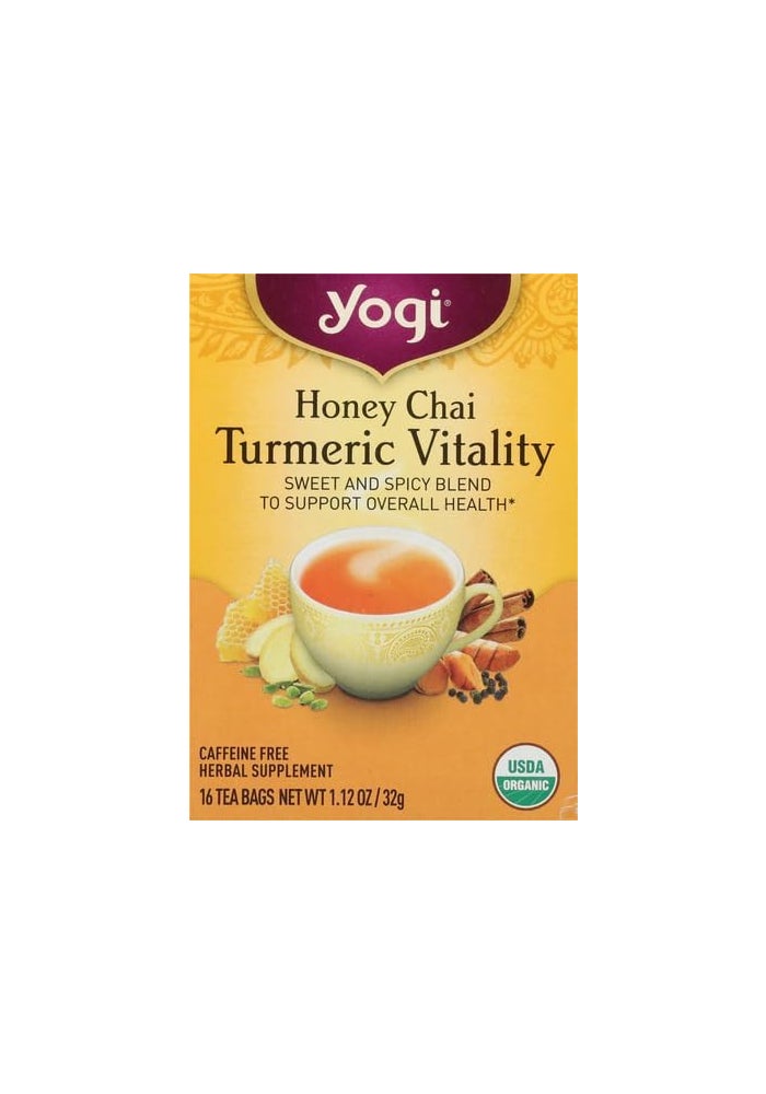 Yogi Honey Chai Turmeric Vitality Tea - Image 4