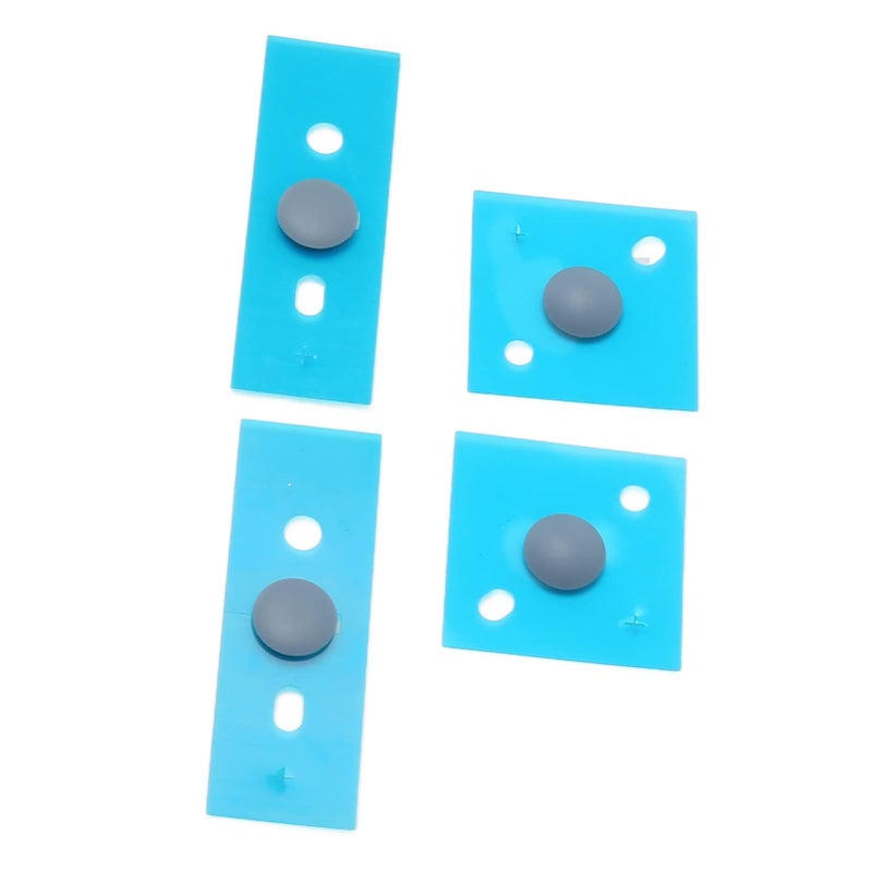Anti Slip Blue Laptop Bottom Feet Dots Kit For 3 4 5 Durable Plastic Replacement Pads - Image 3