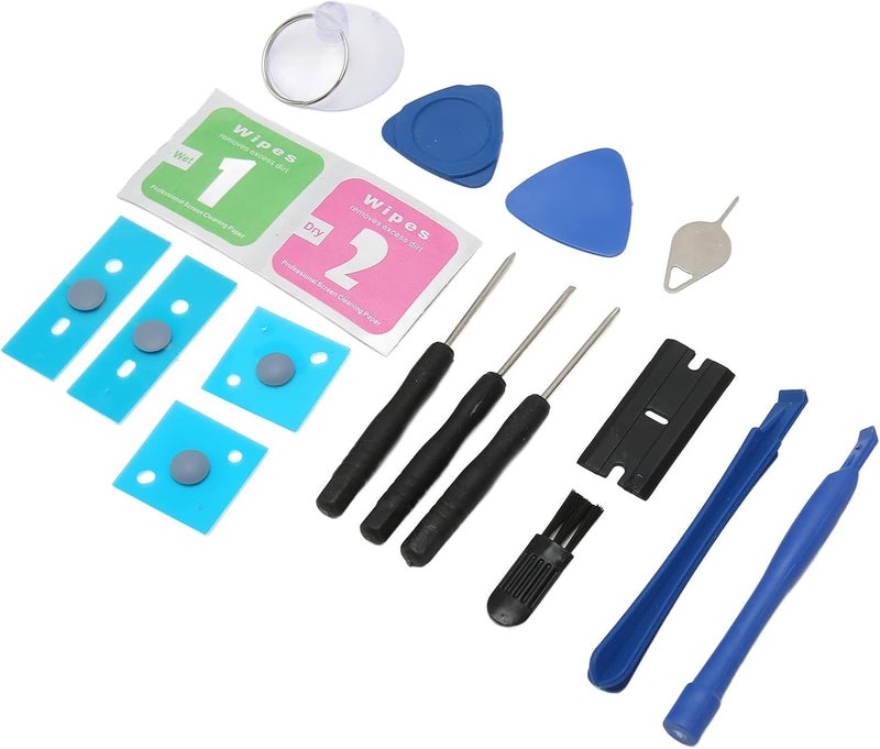 Anti Slip Blue Laptop Bottom Feet Dots Kit For 3 4 5 Durable Plastic Replacement Pads - Image 1