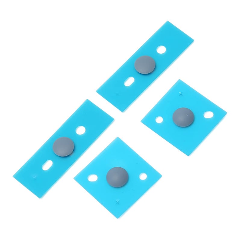 Anti Slip Blue Laptop Bottom Feet Dots Kit For 3 4 5 Durable Plastic Replacement Pads - Image 5