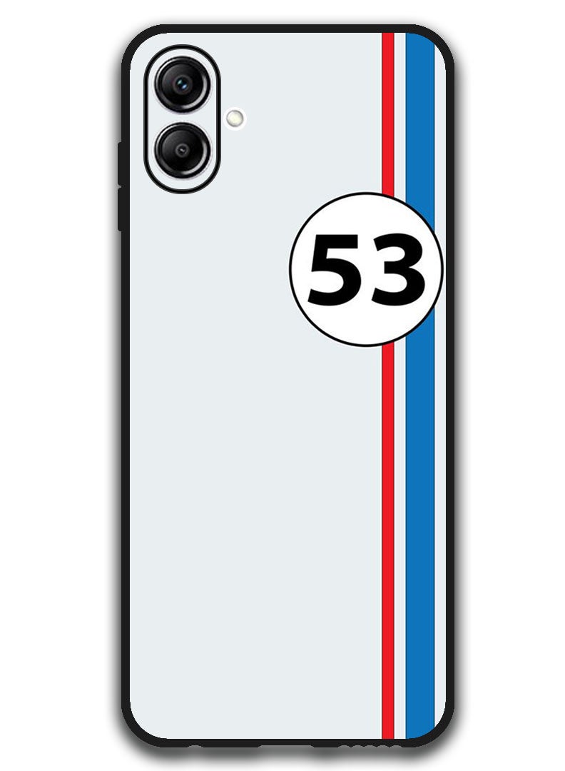 Theodor Protective Case Anti Scratch Shock Proof Bumper Cover For Samsung Galaxy A06 Red and blue stripes 53 - Image 1