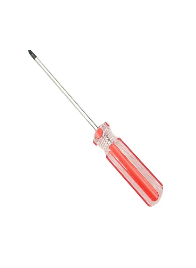 Buspoll small screwdriver tool flat head and Phillips screw driver- #2 Phillips, Slotted 1/4” used to repair children's toys; musical instruments, microphones loose screws - Image 4