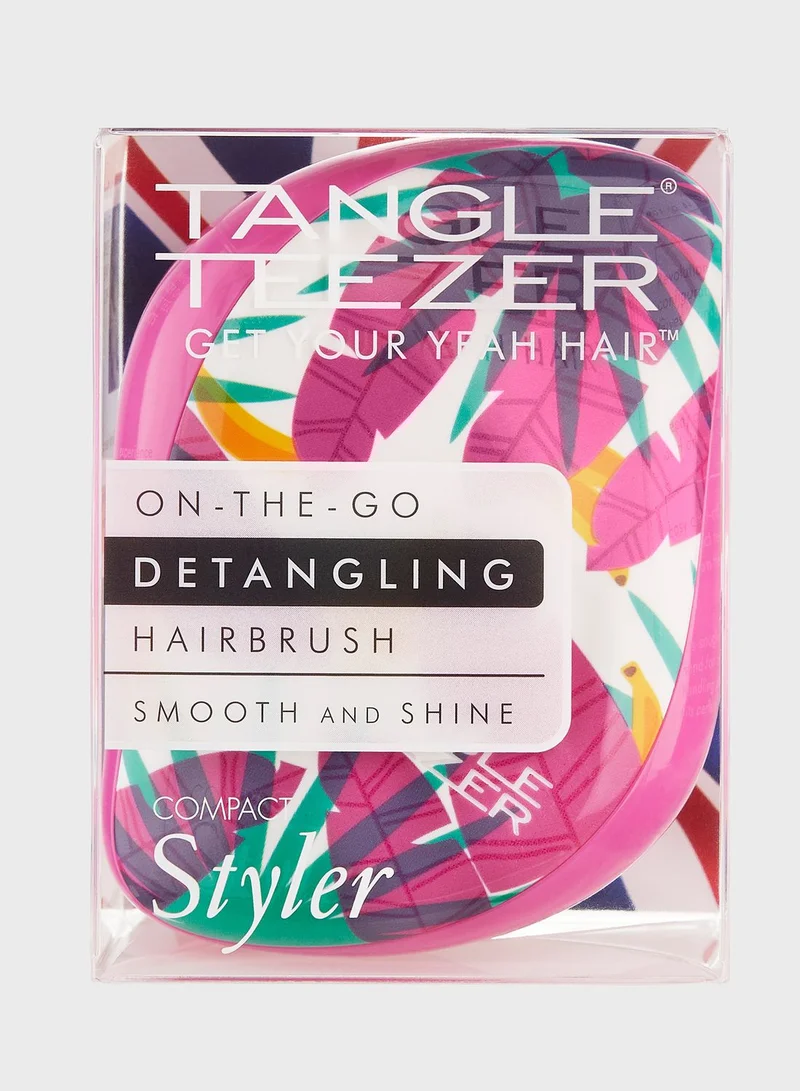 TANGLE TEEZER Compact Styler - Banana Leaf Print
