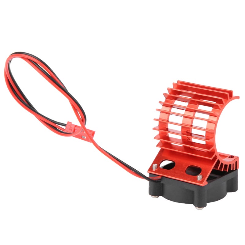 Rc Motor Heat Sink: Red High-quality Material - Easy Installation 380/390 Motor Heat Sink for Rc Car Rc Boat Hobbyist Cooling Upgrade Parts - Image 3