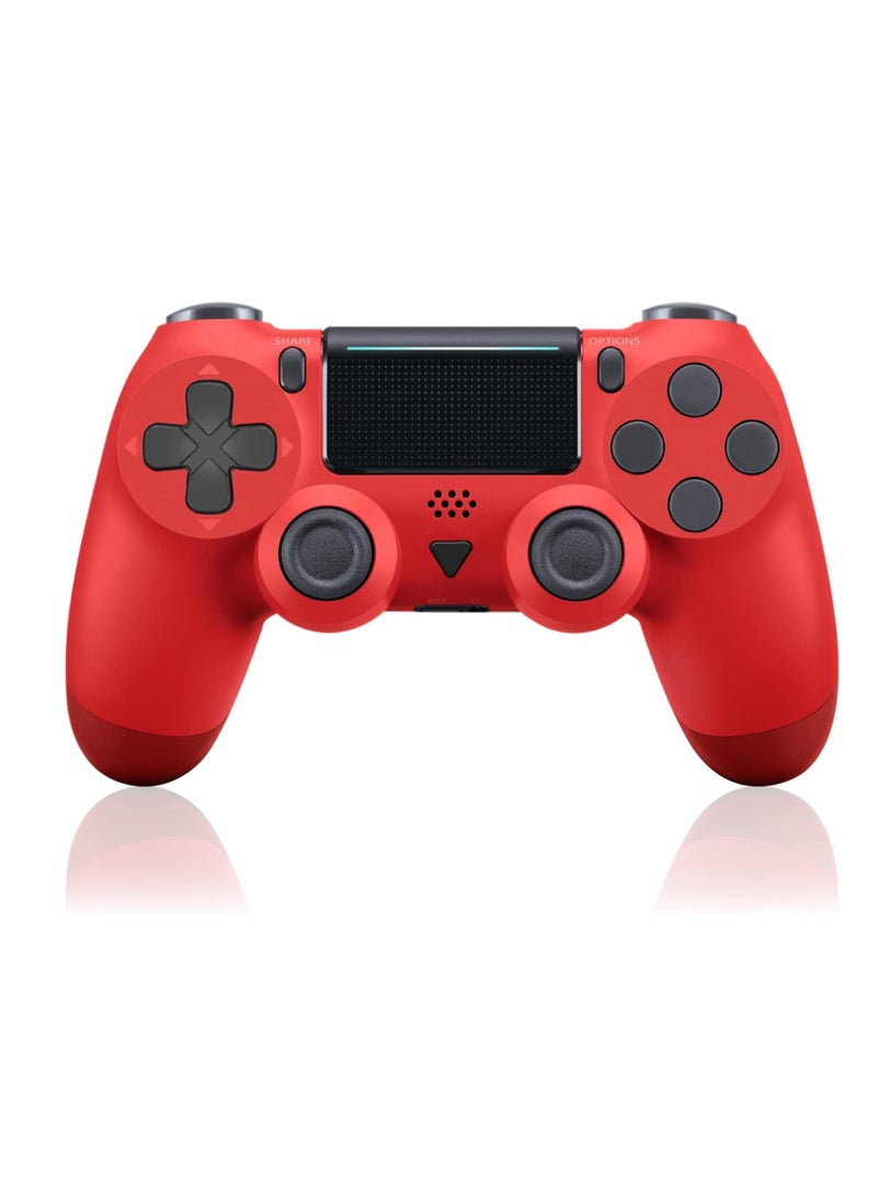 Wireless Controller for PS4 – Dual Vibration & Rechargeable – Comfortable Gamepad with Charging Cable for Daily Gaming