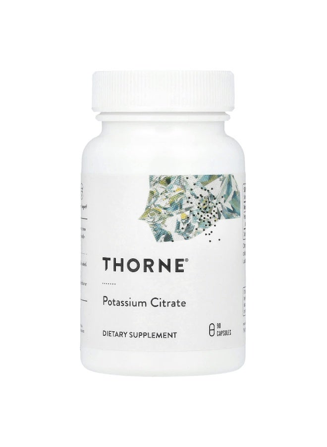 Thorne Thorne, Potassium Citrate, 99 mg, 90 Capsules  - Image 1