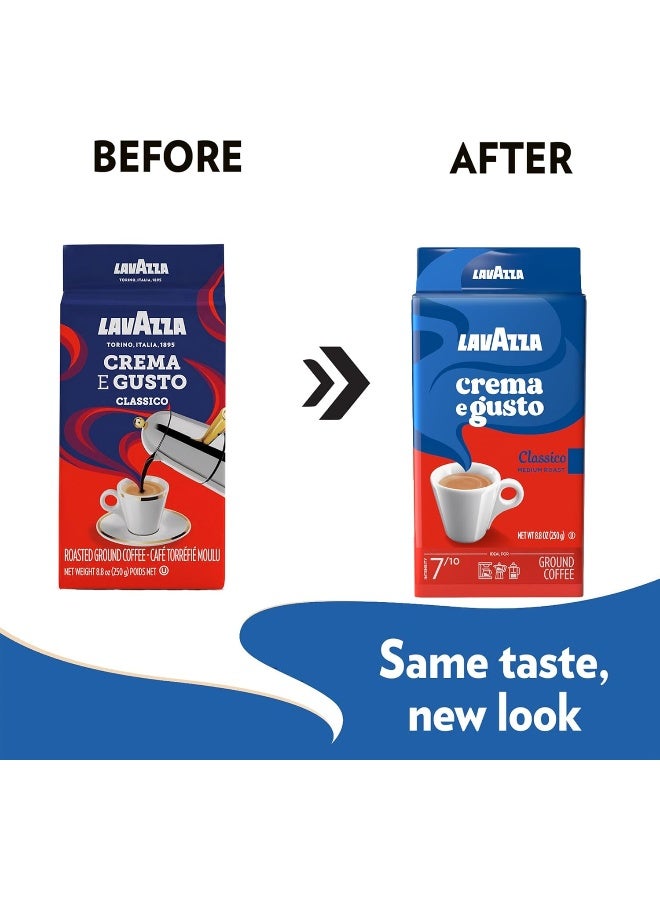 Lavazza Crema e Gusto Ground Coffee, 8.8 oz - Image 2