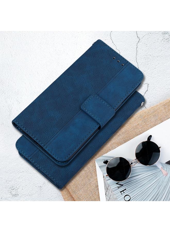 erorex Case For Realme GT 6 / GT 6T / GT Neo6 Geometric Embossed Leather Phone Case - Image 2