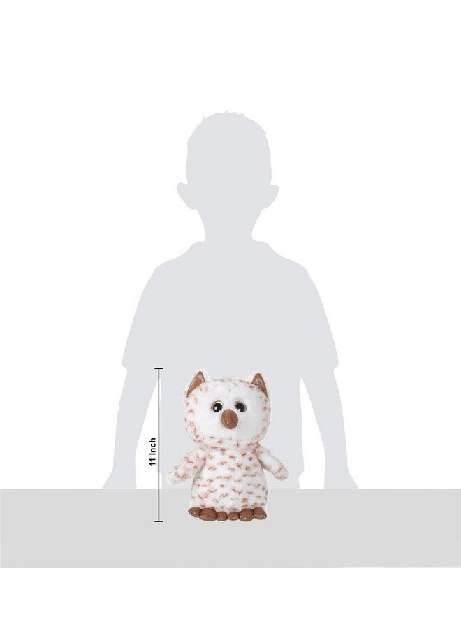 Mirada Cute White Glitter Eye Owl Soft Toy Gift For Girls Kids Stuffed Plush Animal 25Cm - Image 5
