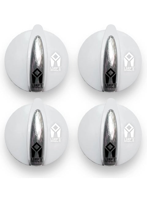LSRPS Universal Fit Knobs Compatible with LG Washing Machine Knob SetDrain Switch KnobTimer Knob for Semi Automatic Washing Machines Set of 4 knobs