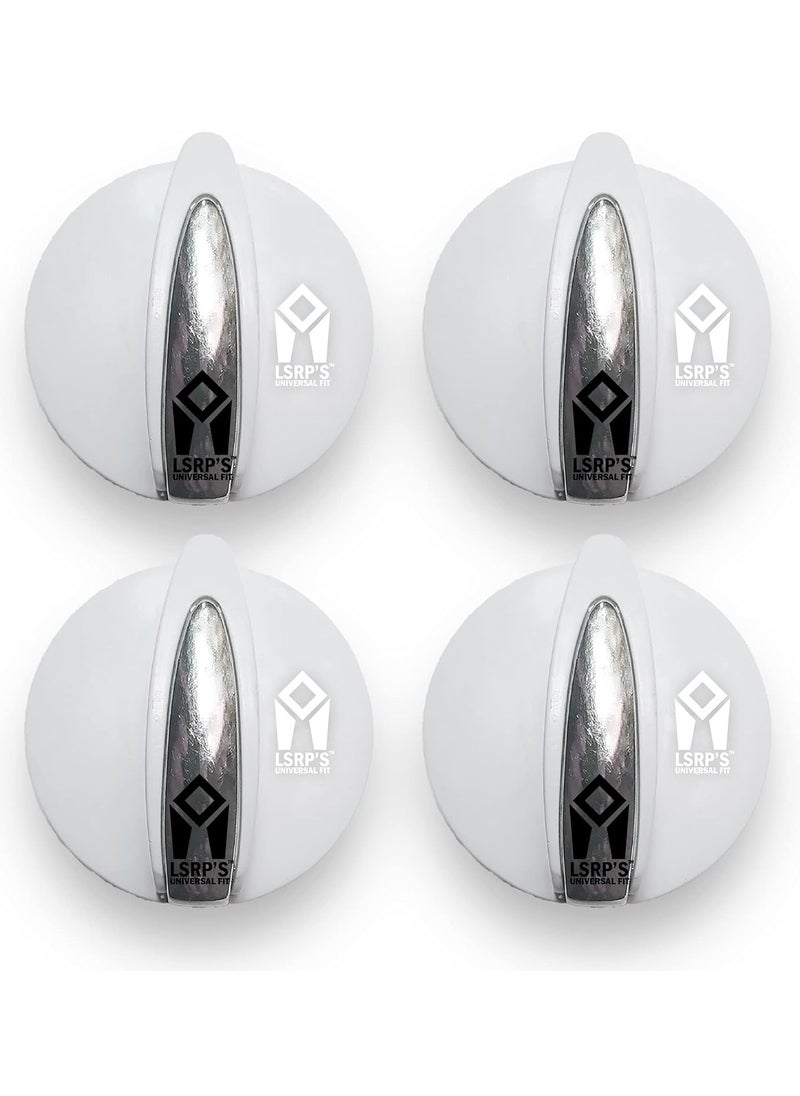 LSRP's Universal Fit - LSRPS Universal Fit Knobs Compatible with LG Washing Machine Knob SetDrain Switch KnobTimer Knob for Semi Automatic Washing Machines Set of 4 knobs - Image 1