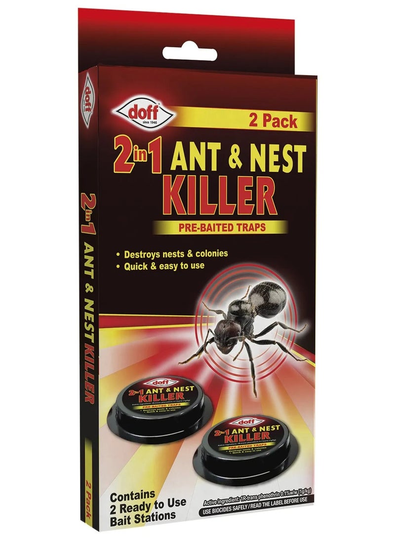 Doff 2 in 1 Ant & Nest Killer 2 pack