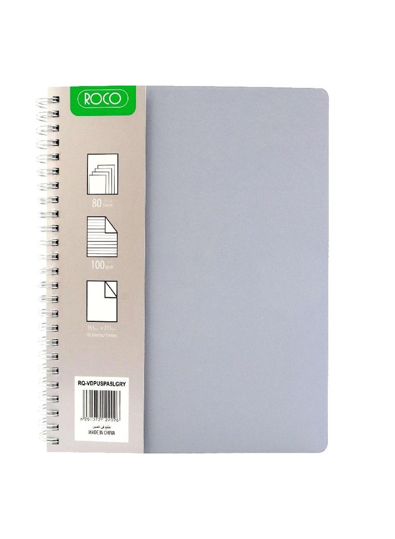 ROCO Notebook Leatherette16.3 X 21.5 cm80 Sheets