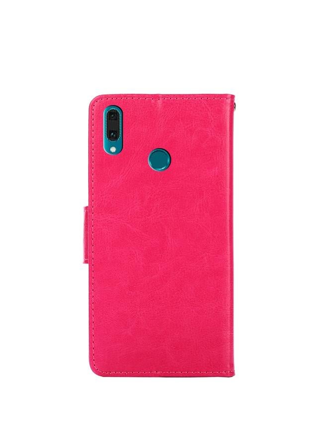 S-TOP Case For Huawei Y9 2019 / Enjoy 9 Plus Crystal Texture Leather Phone Case - Image 3