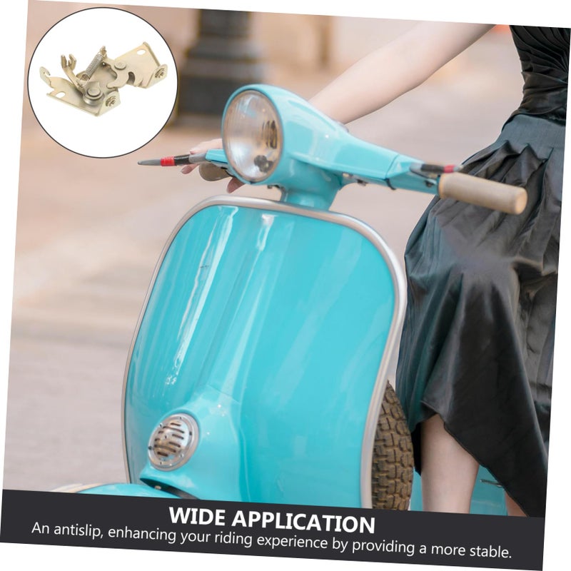 Heavy Duty Metal Seat Lock for Motorcycles Scooters Anti Theft Brake Pedal Security - Image 4