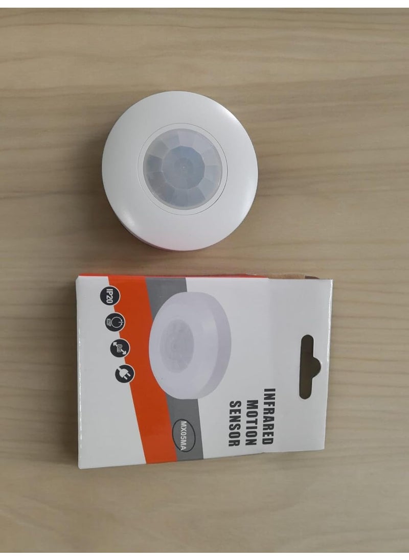 Maxwell 360 Degree Mini PIR Motion Sensor with Light Sensor Ceiling Mounted with Warranty 2 Year
