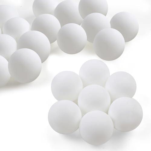 Guirnd 28 Pcs White Ping Pong Balls, 40mm Table Tennis Balls, Ping Pong Ball for Game or Arts, Pong Ball for Kids, Pet Toys - Image 1