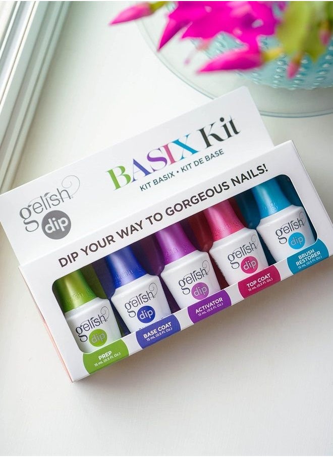 Gelish Dip Basix Kit, Dip Powder Nail Kit, Nail Dip Powder Kit, Nail Set  - Image 3