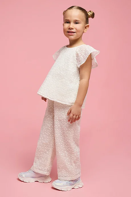 R&B Embroidered Clothing Set