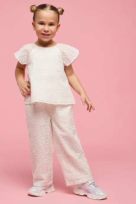 R&B Embroidered Clothing Set