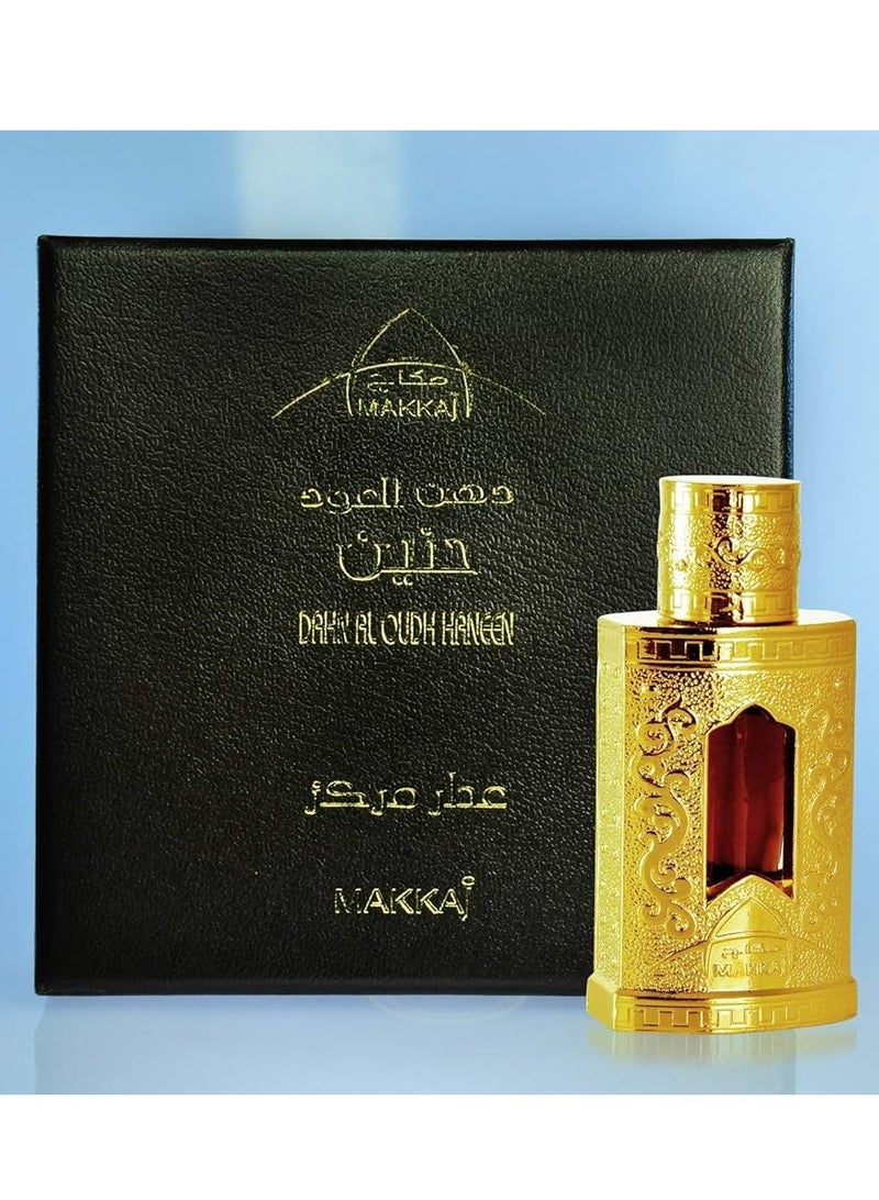 مكاج زيت عطر دهن العود حنين 3ملليلتر - Image 3