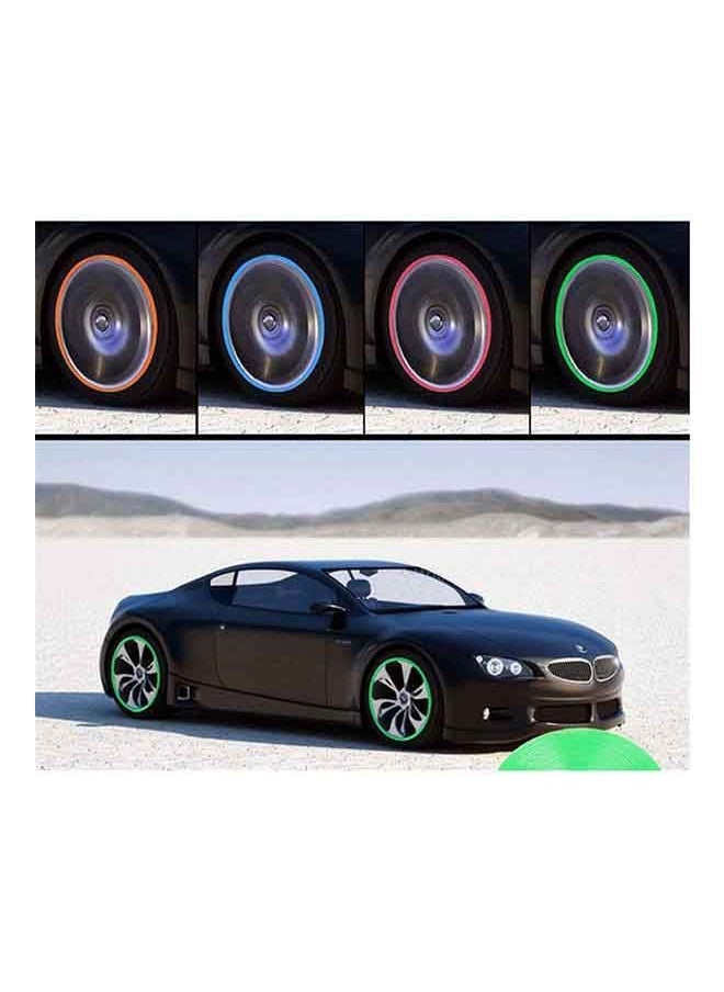 NIBEMINENT Auto Car Tyre Rim Care Protector Wheel Sticker Strip  - Image 2