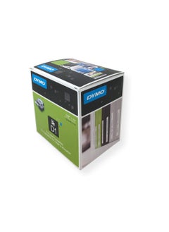 Dymo DYMO D1 5 nos Labeling 1/2"x23' Black Print on White Tape - 12mm X 7M D1 Label Cassette Split Back Easy Peel Adhesive  - Image 3