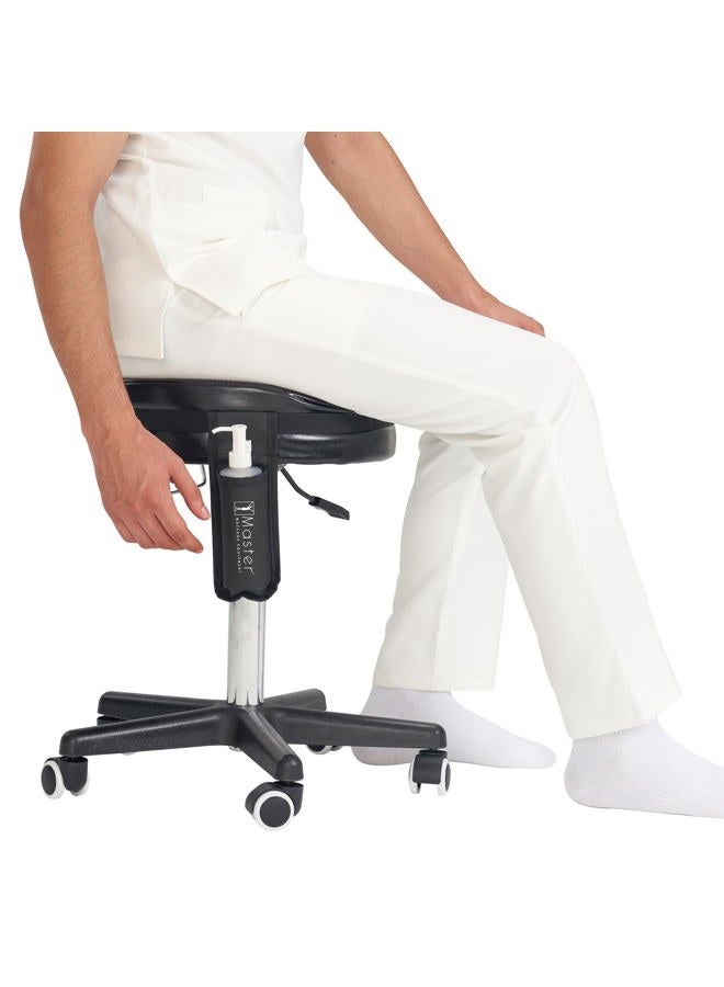 Master Massage Single Bottle Massage Oil Holster Case Bag-Adjustable and Heat-Resistant Bottle Cream & Lotion Single Holster Bag Kit– Incl. One 8 Oz Refillable Pump Dispenser - Image 2