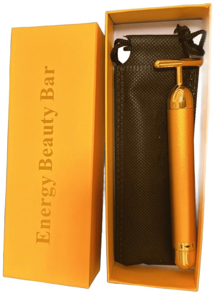 Energy beauty bar Vibration Face Massager Gold