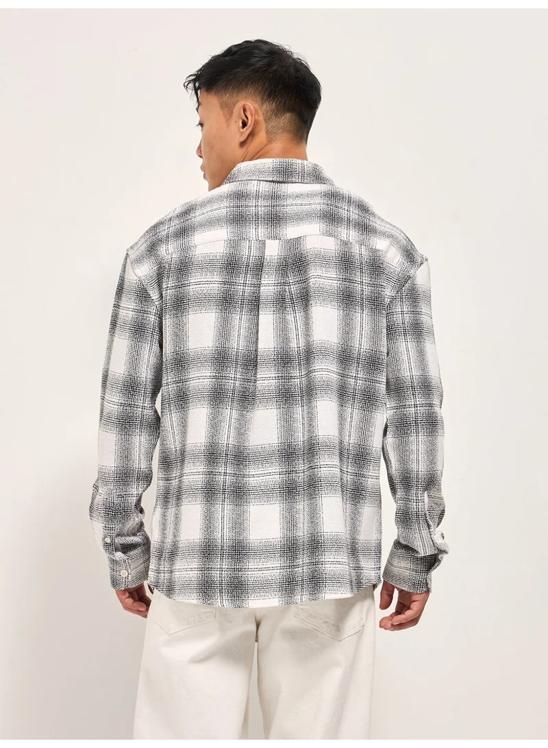 THE BEAR HOUSE  Men’s Shirt for Office, Casual & Party Wear | Comfortable Long Sleeve Shirt with Classic Collar, Button Closure & Versatile Stylish Look for Men | Best Price UAE