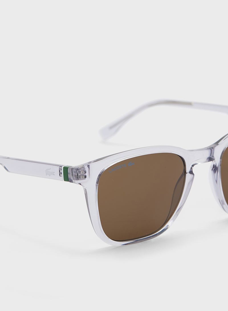LACOSTE Modified Rectangle Sunglasses L6040S - Image 4