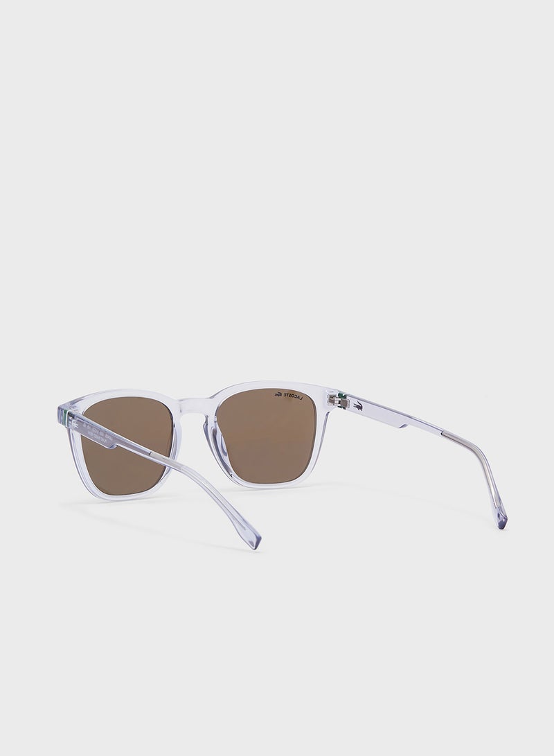 LACOSTE Modified Rectangle Sunglasses L6040S - Image 3