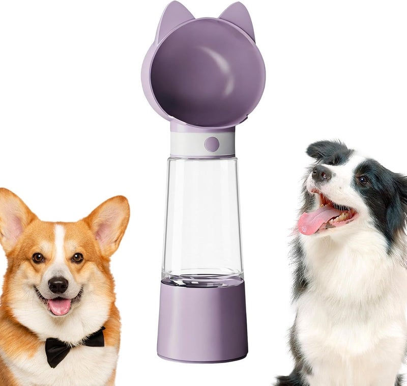 Dog Water Bottle,2-in-1 Portable Leak Proof Dispenser | Travel Dog Bowls - for Walking Hiking Car Beach Outdoor Camping Feeding Park Garden Yard Courtyard - Image 1