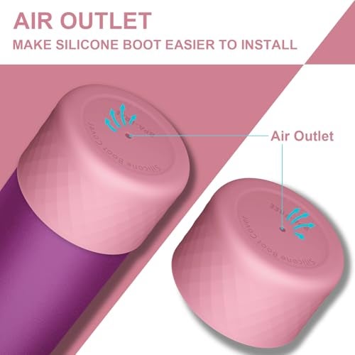 Beonsky Silicone Boot for Owala Water Bottle 24 oz, Anti-Slip Protective Sleeve for FreeSip/Twist/Flip Stainless Steel Water Bottles Accessories - Image 5